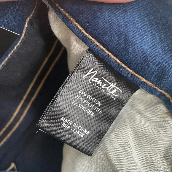 Nanette Lepore Tyler Skinny Denim Blue Jeans Size 10 NWT 0220 - Picture 14 of 14